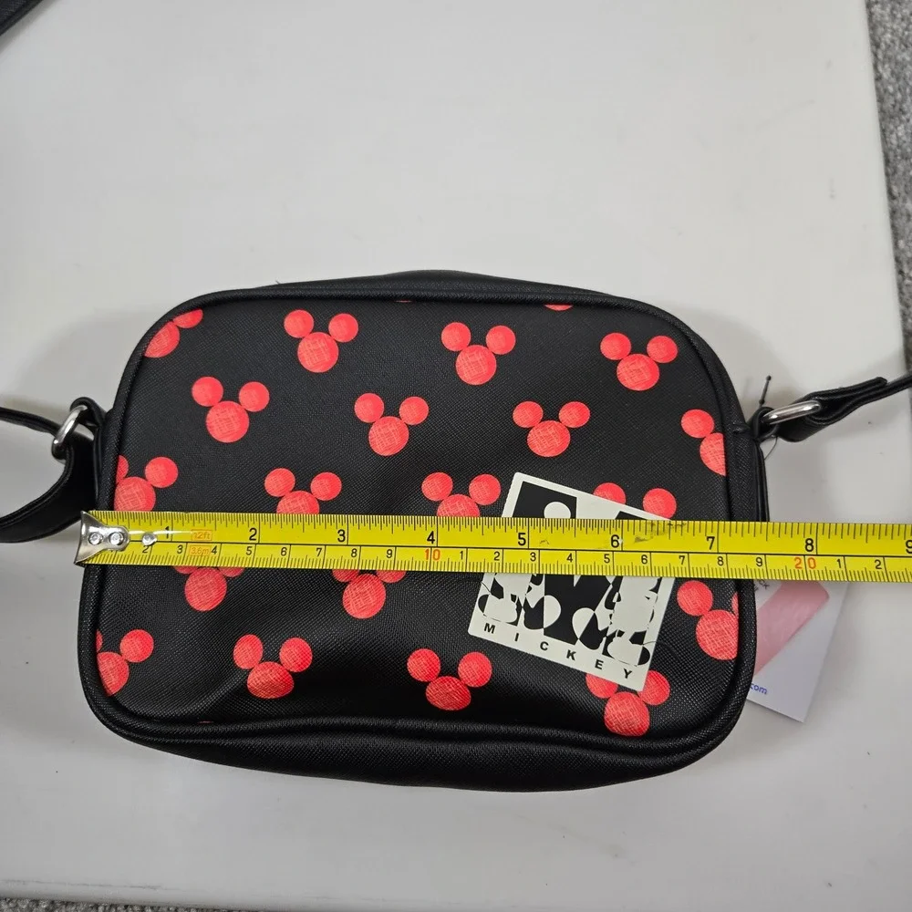 Disney Dani Danielle Nicole Black Red Mickey Mouse‎ Crossbody Bag